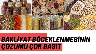 Kuru bakliyatları saklama I Böceklenmeden korunma #edit #short