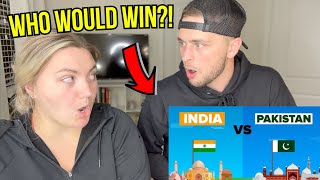 India VS Pakistan | Military Comparison | REACTION!