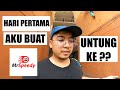 Hari Pertama Aku Buat Mr Speedy | UNTUNG KE ?? | BERAPA ??? | Vlog Aliff Busu