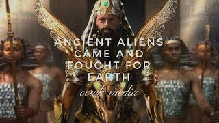 "Ancient Astronauts" Came And Fought For Earth (AMAZING EVIDENCE !!!)