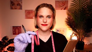 In-Depth ASMR Plastic Surgery Consultation: Examining & Measuring