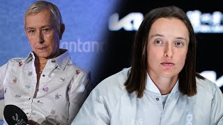 Citing Martina Navratilova's claim, tennis insider explains why Iga Swiatek's Australian Open