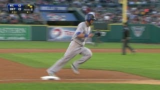 KC@DET: Hosmer triples home the game's first run