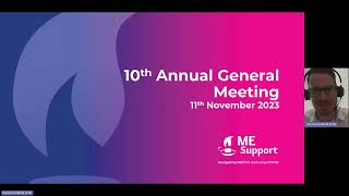 ME Support's 10th AGM, 2023