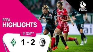 SV Werder Bremen - SC Freiburg | Highlights FLYERALARM Frauen-Bundesliga 22/23