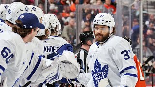 Svensktrion bidrar med tre mål för Maple Leafs 🇸🇪 Swedes contribute three goals for Maple Leafs