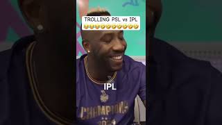 TROLLING PSL vs IPL #funny #comedy #joke #fun #masti #shorts #comedia #indvspak #troll #sarcasm #yt