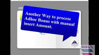SQL Payroll - Generate Bonus Payout