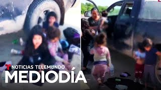 Abandonan a cinco niñas cerca del río Grande, en EE.UU. | Noticias Telemundo