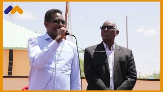 Madaxweynaha DG Galmudug Ahmed Abdi Kaarie ayaa maanta gaarey Magalada Cadaado