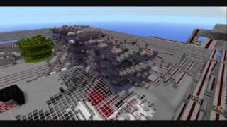 Minecraft 4-bit Redstone Computer