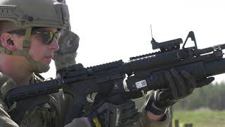 M203 grenade launcher @ Weapons Qualification at Fort McCoy