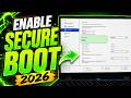 How to Enable SECURE BOOT in Windows 11 (2026 UPDATED)