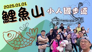 元旦早起不升旗, 來去鯉魚山抓魚? | 2025首爬! 內湖. 鯉魚山(小人國)步道 + 圓覺寺步道| 記得要切換成4K畫質喔~