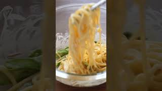 アスパラとサーモンのレモンクリームパスタ　#shorts