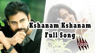 Kshanam Kshanam Full Song |Panjaa|Pawan Kalyan|Pawan Kalyan, Yuvan Shankar Raja Hits | Aditya Music