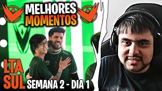 HIGHLIGHTS LTA SUL 2025 | LOUD x VIVO KEYD e FURIA x FLUXO W7M | SEMANA 2 - DIA 1 | OS LIÕES DO RIFT