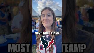 What team do Houston Texans fans HATE most??? #texans #cowboys #titans #nfl #shorts