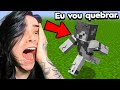 Me Trollaram me Transformando em Pedra... Minecraft