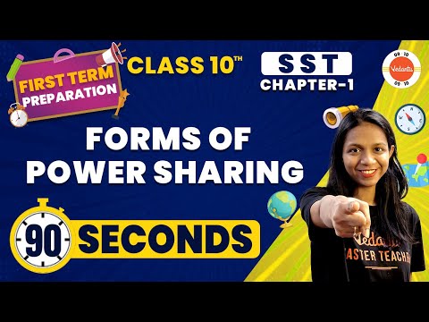 Are the different forms of power sharing?