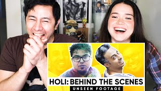 JORDINDIAN | Holi Behind The Scenes | Unseen Footage | Quarantine Content | Reaction | Jaby Koay