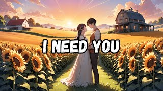 I Need You - Heartfelt Love Ballad | Soulful Love Song