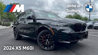 2024 BMW X5 M60i - What's New? | Video Walkaround
