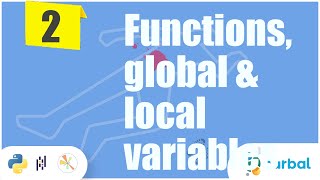 Bite 2: Functions, global and local variables | Python mystery game