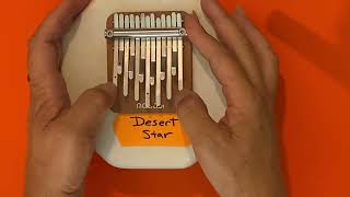 Star-13 Kalimba in Desert Star Tuning