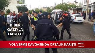 Yol Verme Kavgasında Ortalık Karıştı