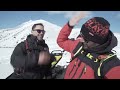 Ken Block Drag Races His NEW Turbo'd Ski-Doo Snowmobile Against Pro Tony Jenkins in Idaho Mountains