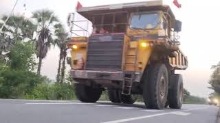 Dasara movie heavy duty trucks for mining