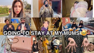 GOING TO STAY AT MAMAS 😍My Routine in Susral 🤨Sister b aagae winter vacations me ❤️