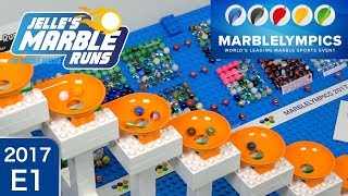 Marble Race: Marble League 2017 E1: Funnel Race + OPENING CEREMONY