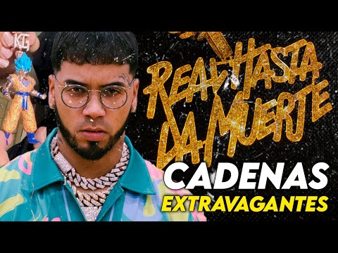 Top 5 Cadenas Extravagantes De Anuel AA - YouTube