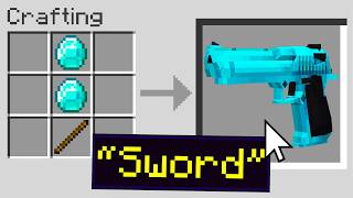 Minecraft, but Every Craft is Upgraded..