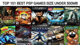 Top 101 Game PSP Ukuran Di Bawah 500MB Terbaik Sepanjang Masa | Game PSP Terbaik | Emulator PSP 4K