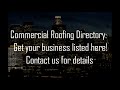 Commercial Roofing Gonzalez, Texas