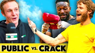 Public Try Crazy Challenges at Crack Festival