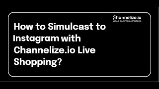 How to Simulcast to Instagram?