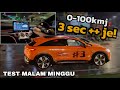 Lenjan SMART #3 BRABUS, pecut macam roket, laju giler! Malam minggu Kuantan