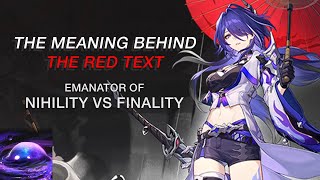 All Acheron Theories Explained | Penacony 2.0 Honkai: Star Rail Lore | Emanator status and red text