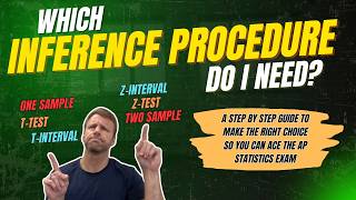 AP Statistics | How to Choose the Right Inference Procedure (Step-by-Step)
