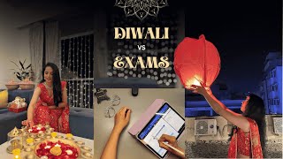 Diwali Dhamaka Meets Exam Drama ✨📚 | Vlog