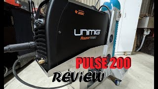 UniMig Razor Weld Pulse 200 MIG  - Lets put it to work -
