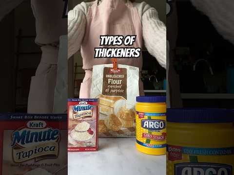 What is a good thickener for cooking?