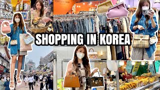 SHOPPING IN KOREA 🛍 LV, FENDI + VINTAGE LUXURY SHOPPING! Hongdae, Bukchon, Gangnam - part 2