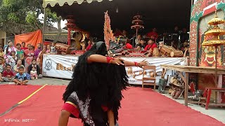 Barongan Kucingan & Kepruk RUKUN BUDOYO live Kel. Blitar, Kota Blitar, Jan 2023.