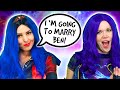 DESCENDANTS 3 TRUTH OR LIE? Mal, Evie and Audrey Play 2 Truths and One Lie. Totally TV Parody.