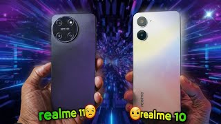 مقارنة رهيبة ومشتعلة بين موبايلات ريلمي realme 11 vs realme 10